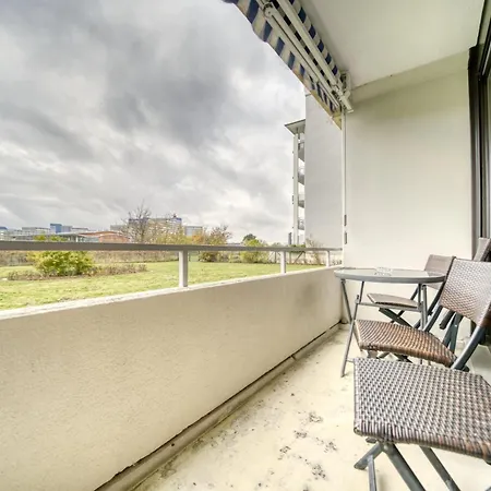 Haus Schoene Aussicht, App 2sbe11 * 海利根港